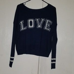 NAVY BLUE SWEATER